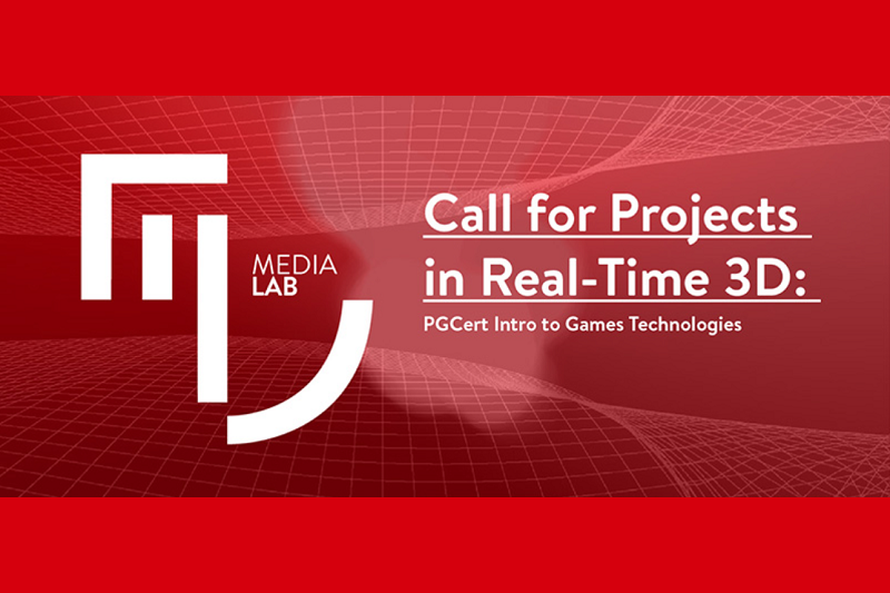 Media Lab - Call for projects in real-time 3D | PgCert Intro to Games Technologies