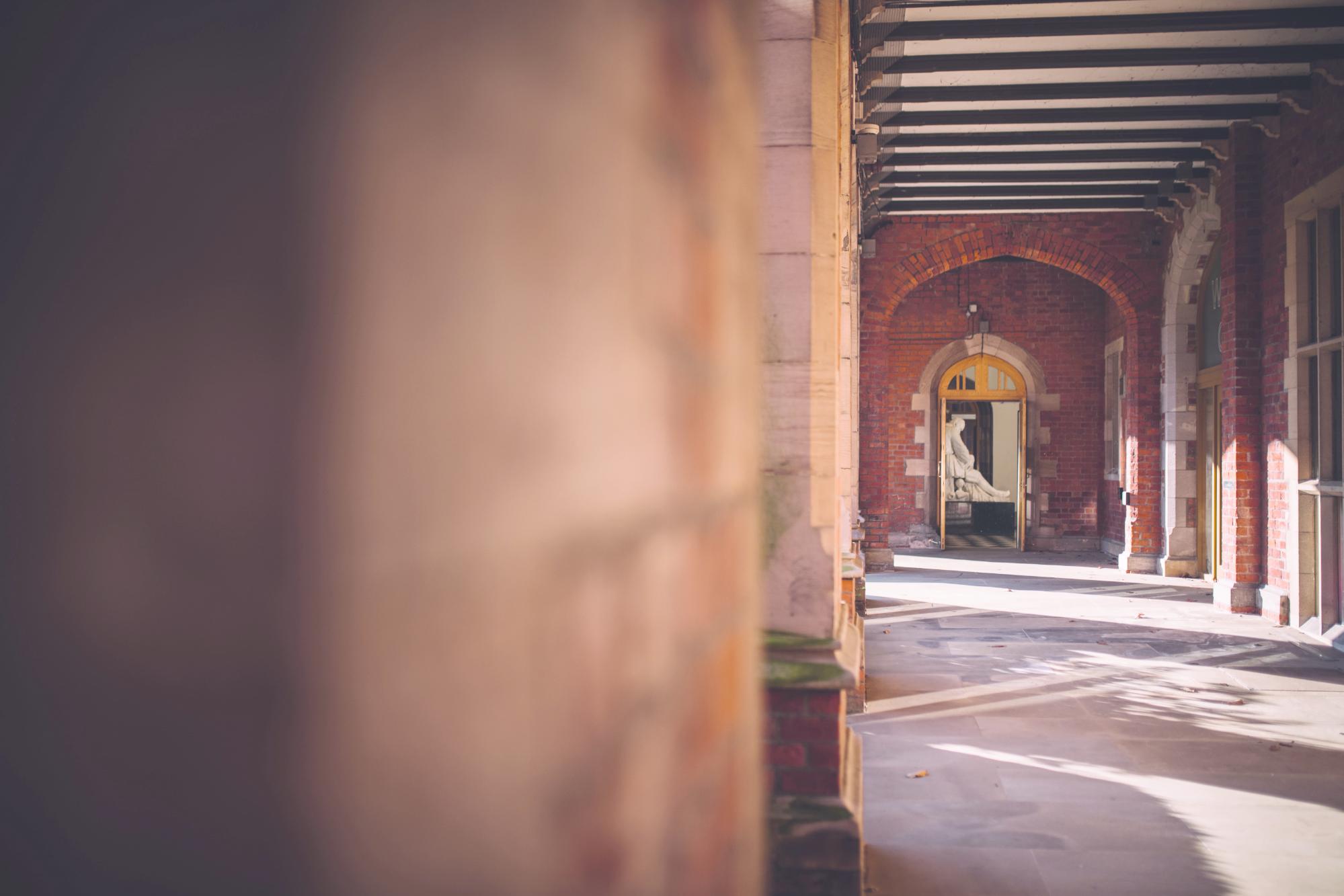 Lanyon building quad arch
