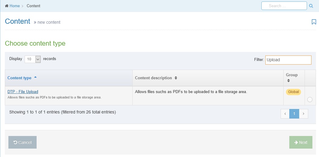 Creating a File Download Step Three